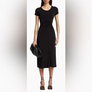 Elie Tahari - Black Ribbed Midi, Small